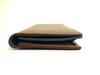 Authentic BVLGARI Man Khaki Leather Flap Long Wallet #a762  Refurbished