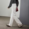 SOFSIL Women's High-Waisted Lyocell Blend Straight Jeans