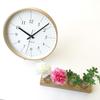 KATOMOKU Plywood Clock 18 Natural Wall Clock with Continuous Second Hand km-110NA 304mm (quartz Clock)