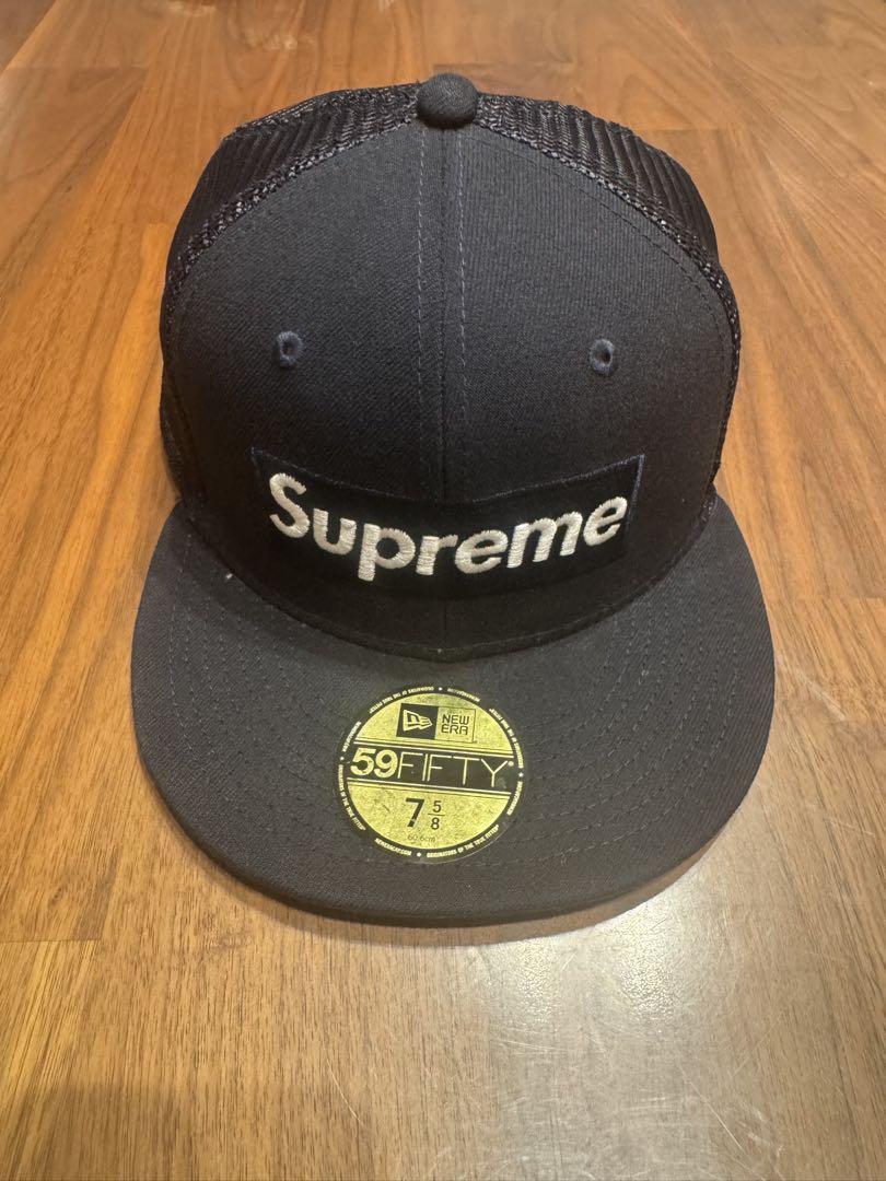 

[USED] Supreme Box Logo Mesh Back New Era(23SS)