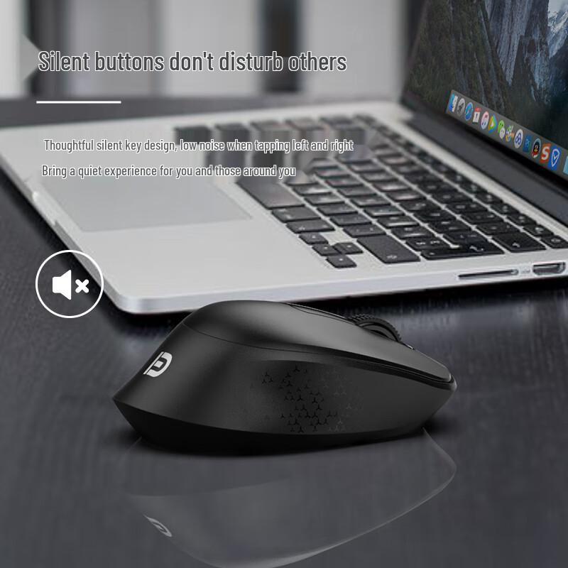 FUDE M701Y Silent Dual-Mode Wireless Mouse