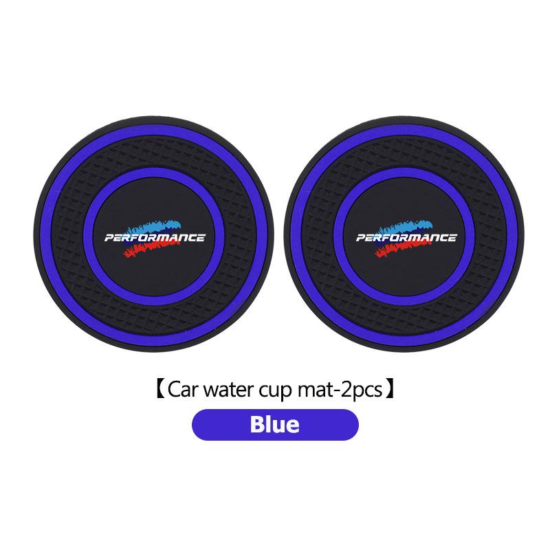 

For BMW 2pcs Car Silicone Coaster Water Cup Anti-slip Pad Accessories E91 E92 E93 E60 F10 F30 E39 E36 E87 X3 X5 E70 E46 E90