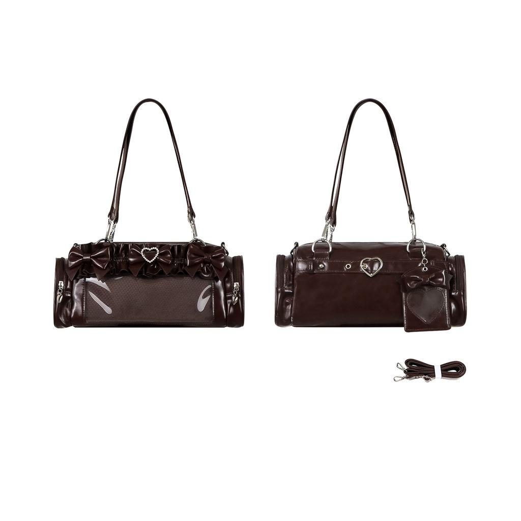 Bow Shoulder Ita Bag All-match Transparent Sac Femme Lolita Bags for Woman Underarm Bolsos Mujer Lolita Crossbady Bolso