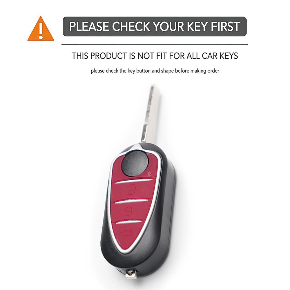 New 3 Button Silicone Car Key Cover Case for Alfa Romeo Mito Giulietta GTO 159 GTA 4C Remote Auto Key Shell Protection Cover