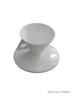 70ml White Cone Coffee Cup And Saucer Set Office Coffeeware Ceramic ESPRESSO Glass Cappuccino Mug Bone China Demitasse Teacup