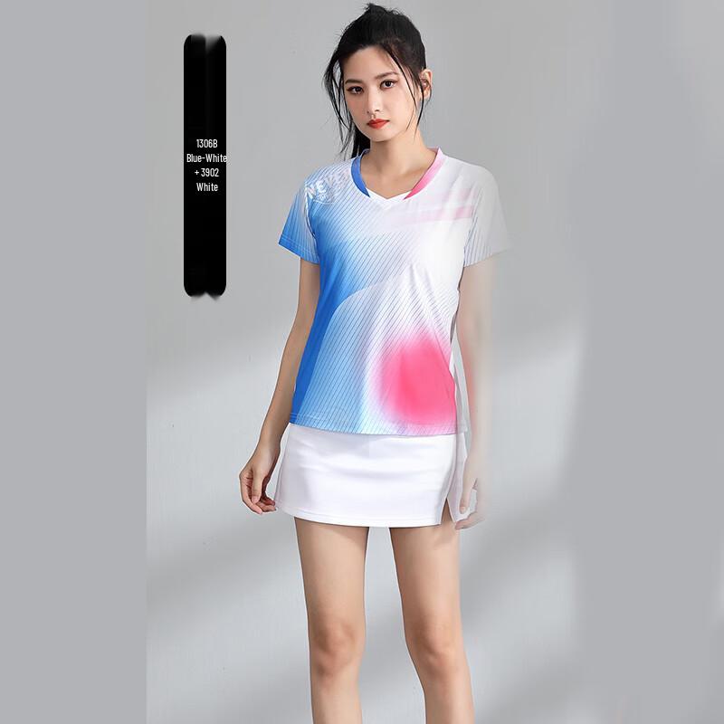 WEZHO Short Sleeve Badminton Training Suit