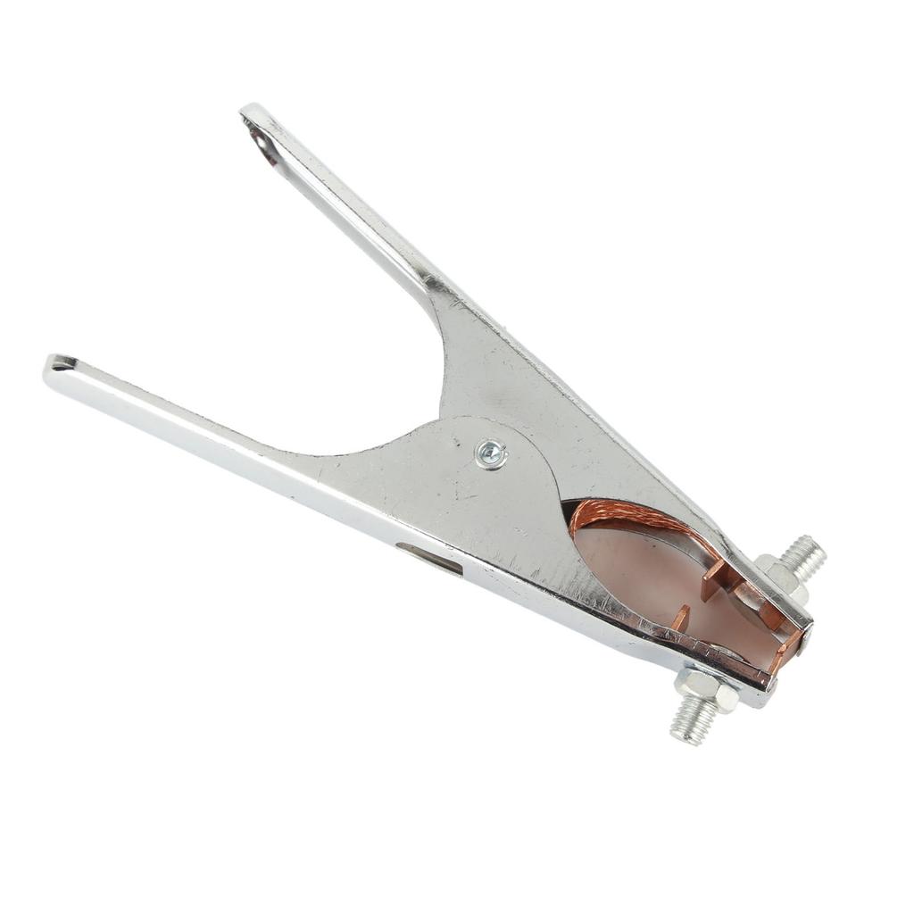 300A Electroplated Ground Clamp Copper Welding Earth Clip for Manual Welder
