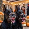 Bewegliche Zähne Halloween Hundemaulmaske Verstellbare Riemen Haustier Gruselige Requisite Maulkorb Rollenspiel
