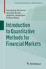 Kniha Introduction To Quantitative Methods for Financial Markets