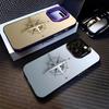 World Map Compass Nautical Phone Case for Iphone 16 15 14 13 11 12 Pro Max Xr X Xs Plus Black Silver Hard Shell Cover