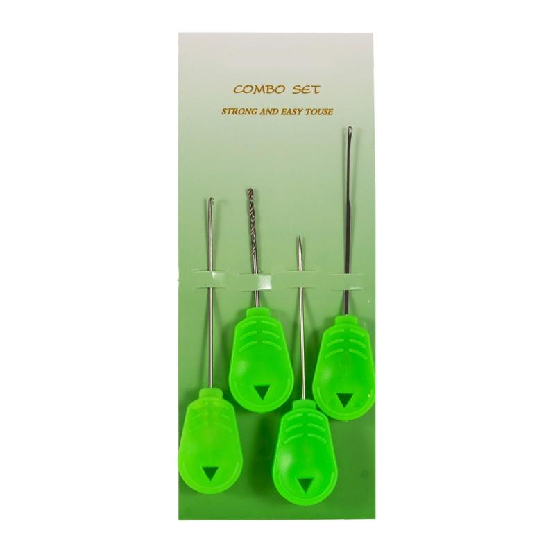 

4 Stuks X Karper Rig Maken Gereedschap Karpervissen Splicing Naalden Boilie Boor Karper Gereedschap Accessoires Voor Karpervissen