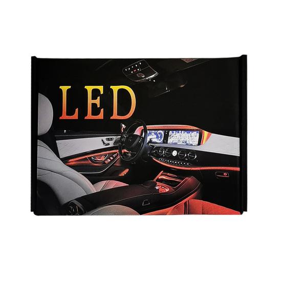 Car LED Strip Lights 5-in-1 Multicolor APP Controlled Car Interior RGB Ambient Light