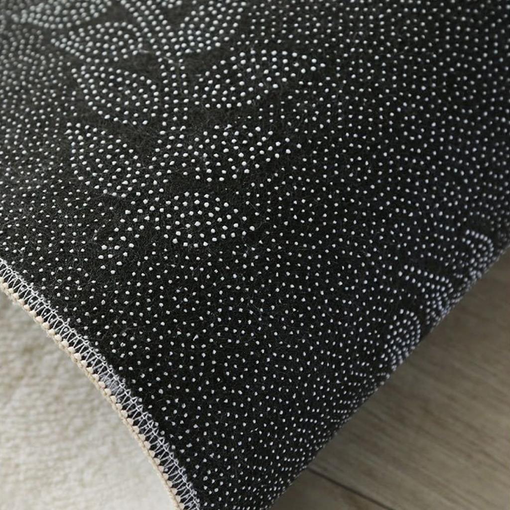 Half Round Smiling Face Entrance Door Mat Imitation Cashmere Area Carpet Family Blanket Soft Bathroom Foot Rugs Welcome Mat