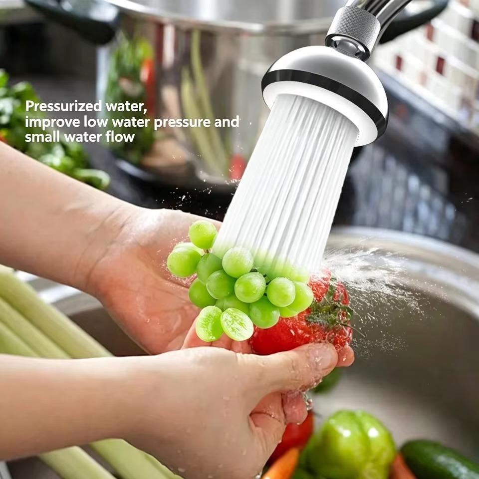 360° Rotation Faucet Extenders Kitchen Faucet Adapter Built-in Purification Filter Kitchen Gadgets Spray Water Saving Tap Nozzle