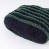 Raw Wool Knitting Kit Fur Border Bag #17-6 (Navy)