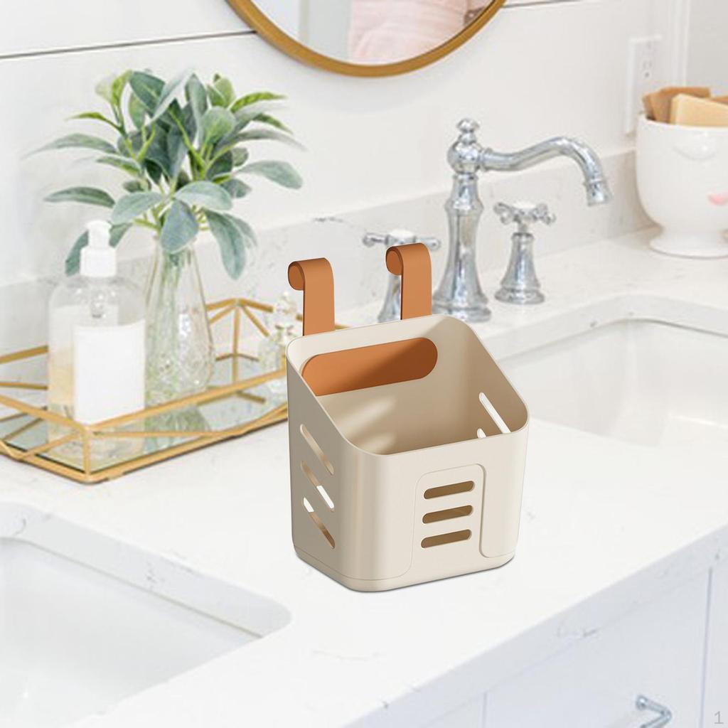 Basket Organizer, Reusable Hook, Hanging Storage Basket, for Railing, Pantry, Office