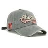 Washed for Aging, Embroidered Letters, Duckbill Cap, Men's, Outdoor Sun Protection, Sun Shading Baseball Cap, Women's