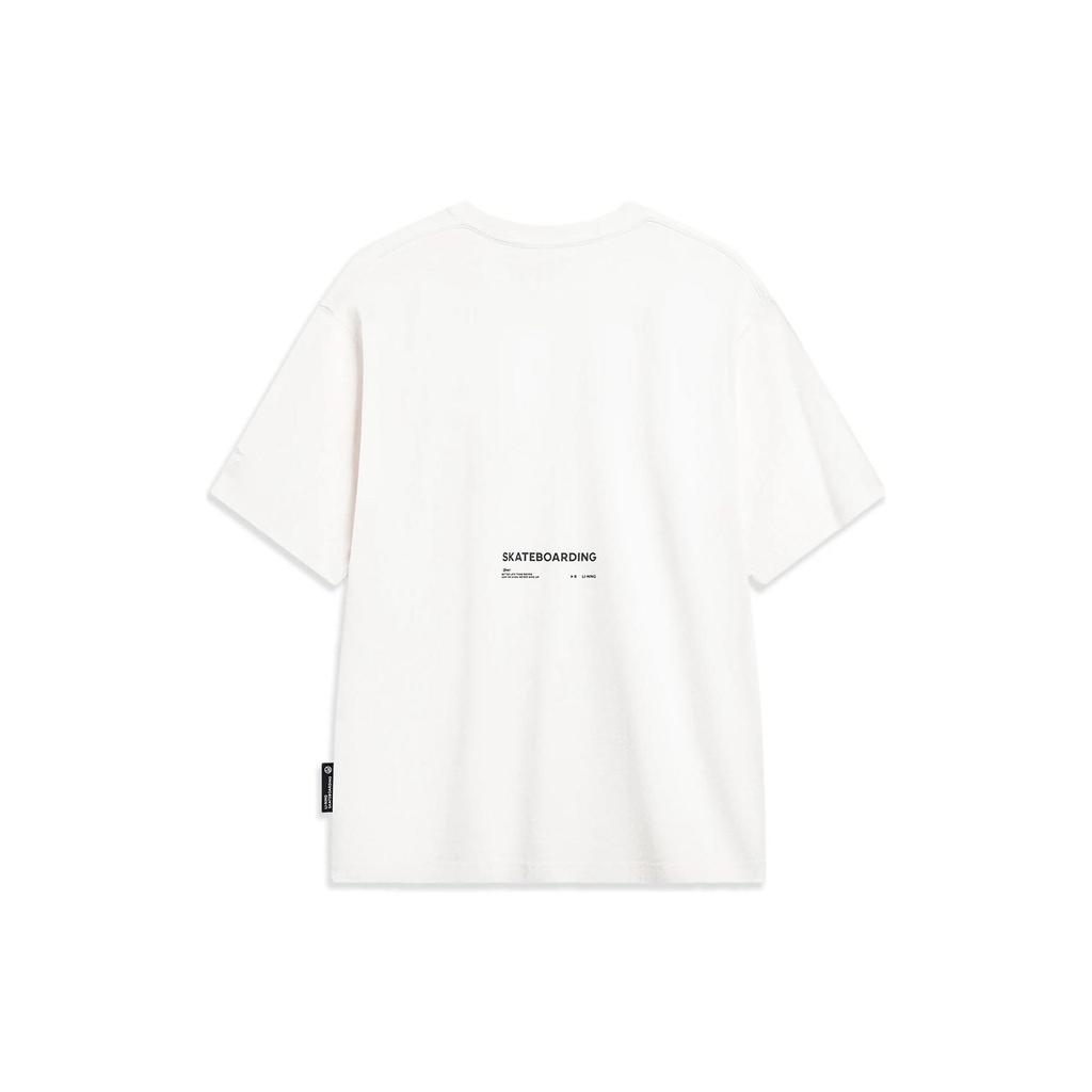 Li Ning x Disney T Shirt Unisex Ivory AHST311-5