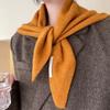Multiple Functional Winter Scarf For Women Soft Weave Trilateral Plan Thin Fashion Addition For Cold Weather