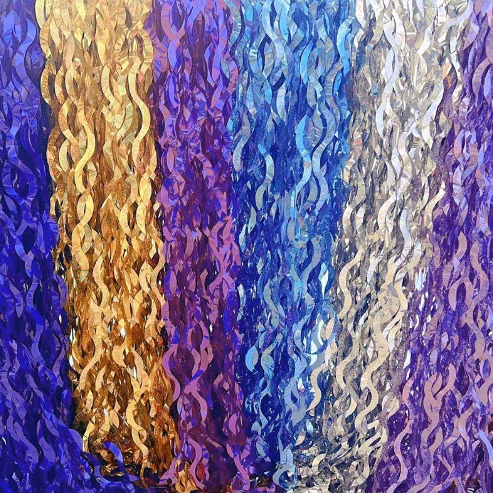 1x2m Dekorační balónková dešťová závěs Pozadí Stěnové závěsy pro narozeninovou oslavu Svatba Dekorace