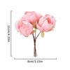 1/3/5Pcs Rose Artificial Flowers 11cm Silk Fake Flowers Bouquet for Wedding Home Decoration DIY Christmas Wreath Gifts Accessory