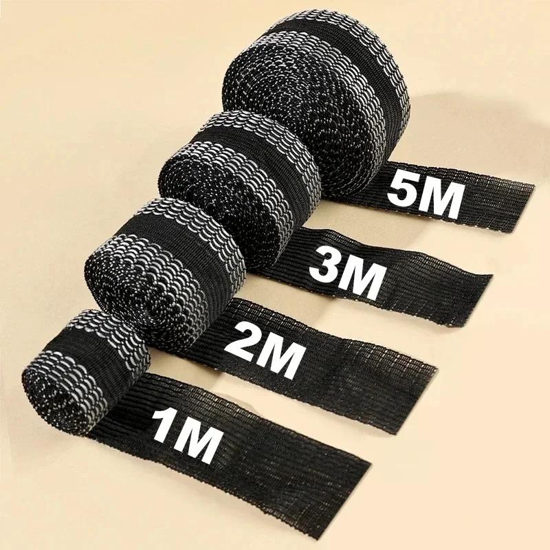 25M Self-Adhesive Pant Paste Tape for Pants Edge Shorten Trousers Patch Clothing Iron-on Hem Fabric Tapes DIY Sewing Supplies