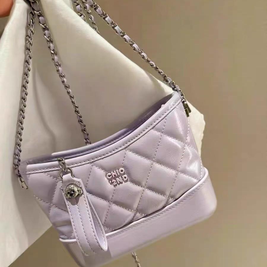 Nanfeng универсальная новая щенячья сумка для хлеба пюре из таро Bobo бриллиантовая сумка-мессенджер на цепочке женская сумка через плечо