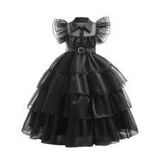 Girls' Belle Princess Cosplay Dress - Formal Halloween & Christmas Outfit