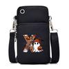 Halloween cute little ghost 26 letter messenger bag multi-function go out portable mobile phone bag