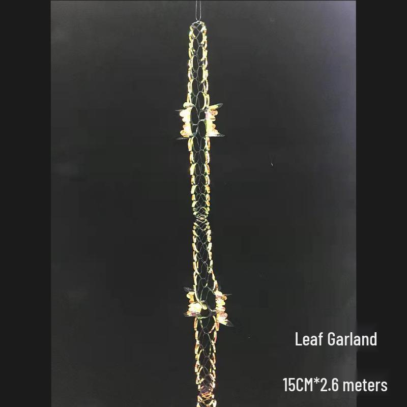 Duhaový vločkový voštinový míč - Barevná vánoční a jarní dekorační rekvizita