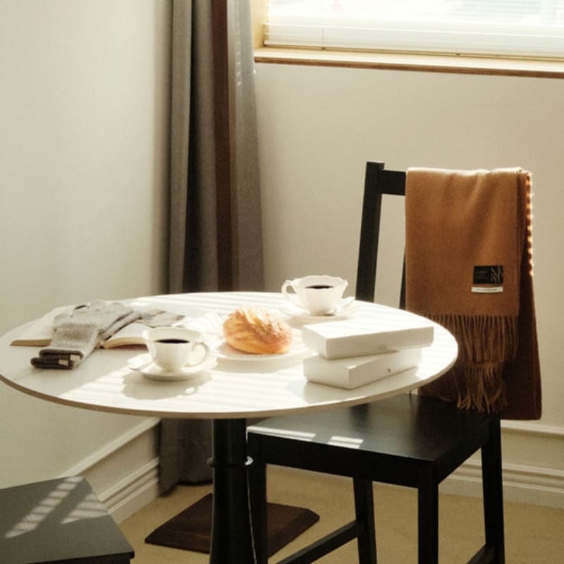 NILBY P 23WN cashmere muffler [3colors]