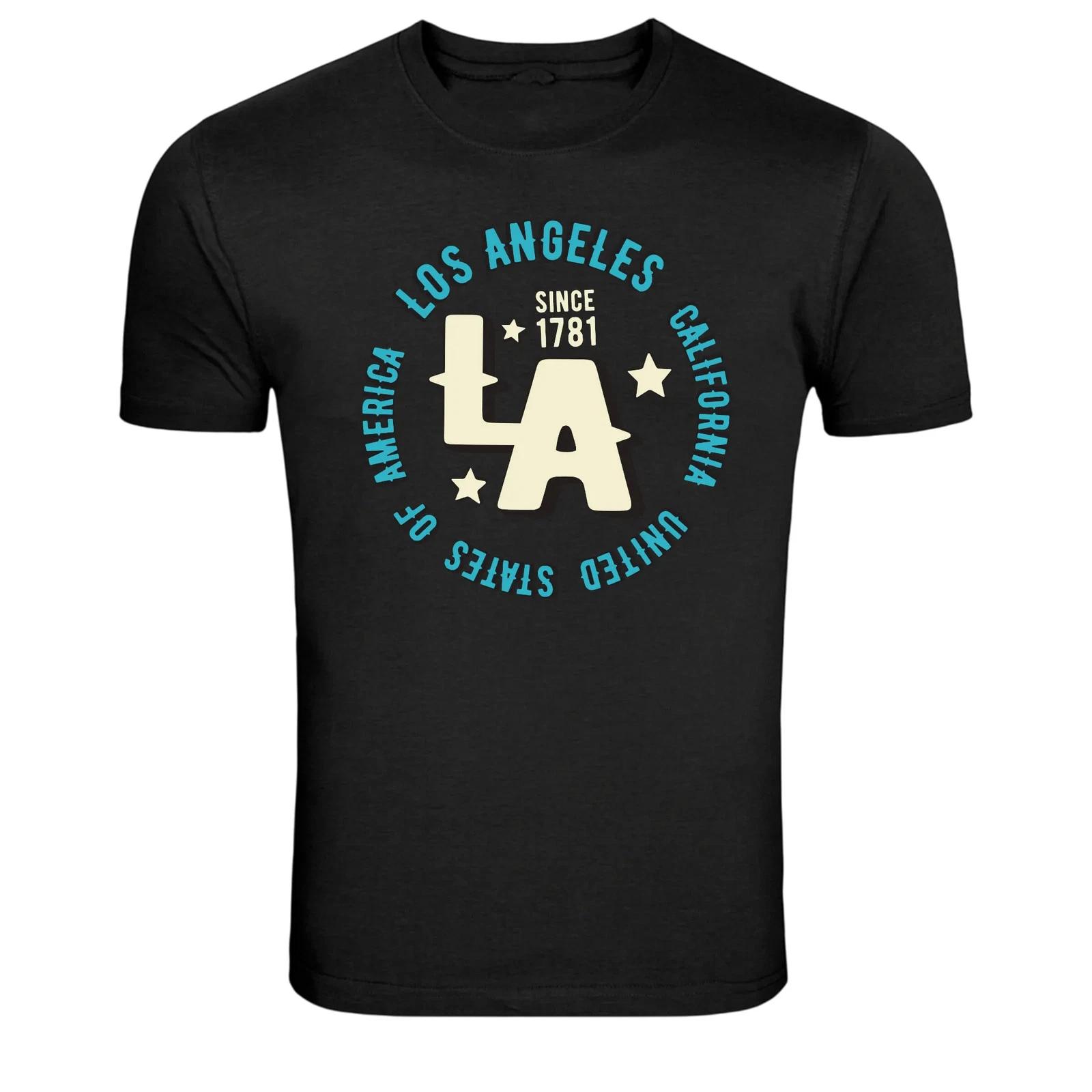 Los Angeles California United States Since 1781 T-Shirt M