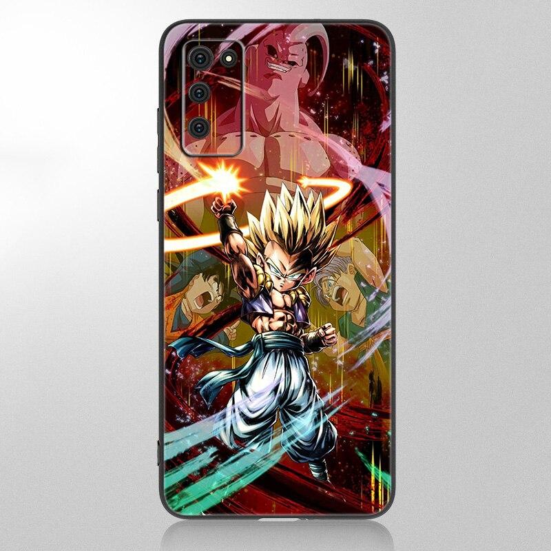 Japan Anime kid goku Skal För Samsung Galaxy A12 A02S A22 A32 A52 A72 A71 A51 A41 A31 A21 A11 A50 A70 A10S A20S Svart Mjukt Skydd