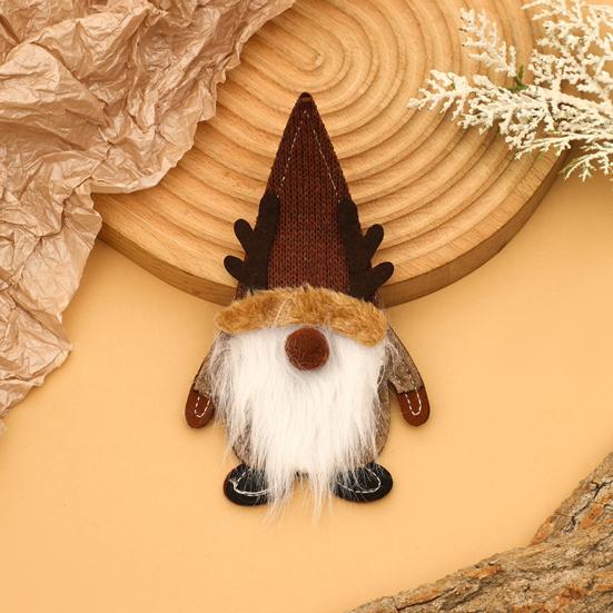 Christmas Tableware Holder Xmas Gnome Cutlery Holder Knife Fork Spoon Pouch Bag for Holiday Party Dinner Table Decor