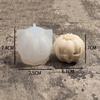 3D Pumpkin Ghost Aromatherapy Candle Silicone Molds DIY Halloween Horror Pumpkin Gypsum Wax Mold Resin Crafts Accessories