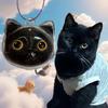 Dog Hair Collector Keychain Charm Memorial Storage Box Transparent Bottle Pet Cat Hair Storage Portable Memory Capsule
