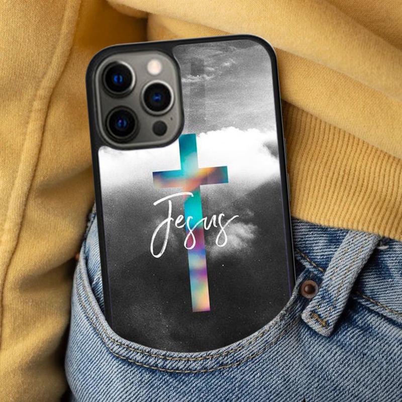 Christianity Lord Prayer Soft Phone Case for iPhone 17 Air 16e Pro max 15 Pro 13 14 Plus 11 12 MagSafe Magnetic Coque