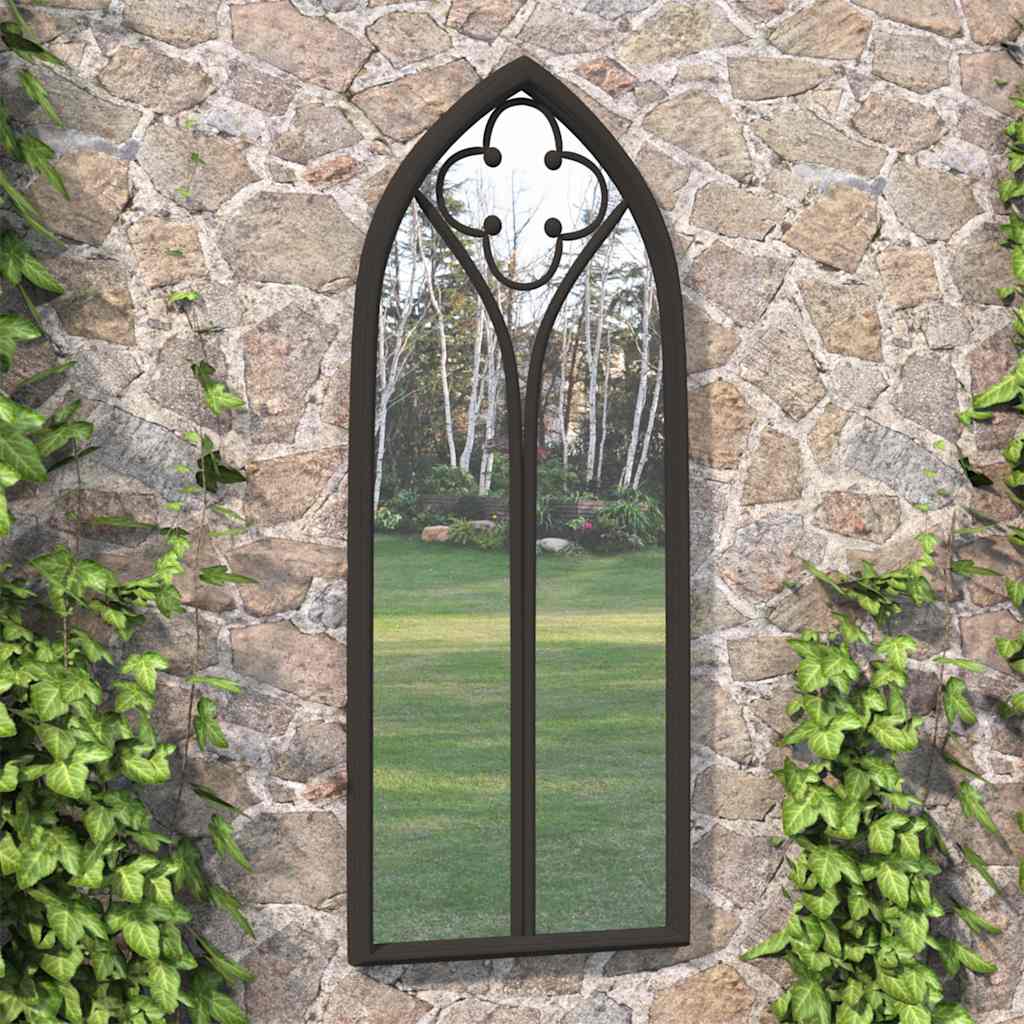 Vidaxl Gartenleuchte, Schwarz, 70X30 Cm, Eisen