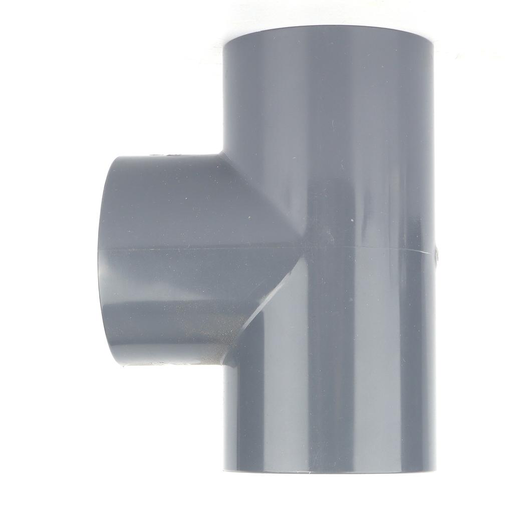 G1‑1 2 T-Stück PVC-Fittings 3-Wege-Rohrverbinder-Adapter für Garten-Gewächshaus-Wasserversorgungsrohr-Fittings