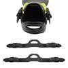 Quick Detaching Scubas Fin Straps Rubber Construction Flippers Straps Swimming Fin Belt for Any Foot Size Easy Installation