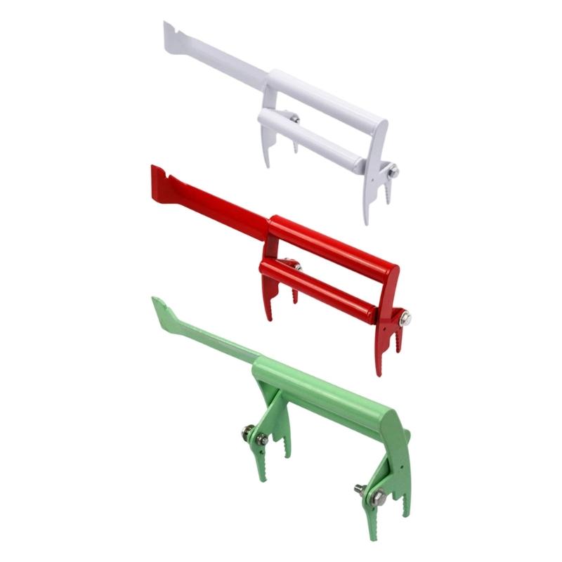 Durability Stainless Steel Bees Hives Tool with Scraper and Colored Handle for Easy Identification and Comfortable Grip