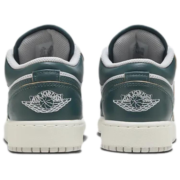 Air Jordan 1 Low SE GS "Oxidized Green/White/Sail/Neutral Grey" FQ8041-300