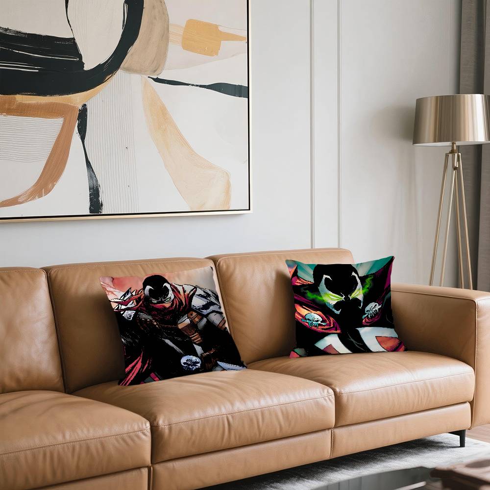 S-Spawn Anime Pillow Cushion Cover Pillowcase Living Room Sofa Home Decor Customized