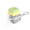 Diy Keycaps Toy Keyboard Fidget Toys Stress Relief with Keychain Keyboard Keychain Finger Button Button Shaft Tester Adults