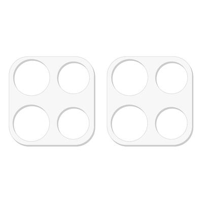 2Pcs For Motorola Edge 60 5G/60 Fusion 5G/60s 5G Camera Lens Protector 3D Arc Edge Anti-Scratch Tempered Glass Lens Film