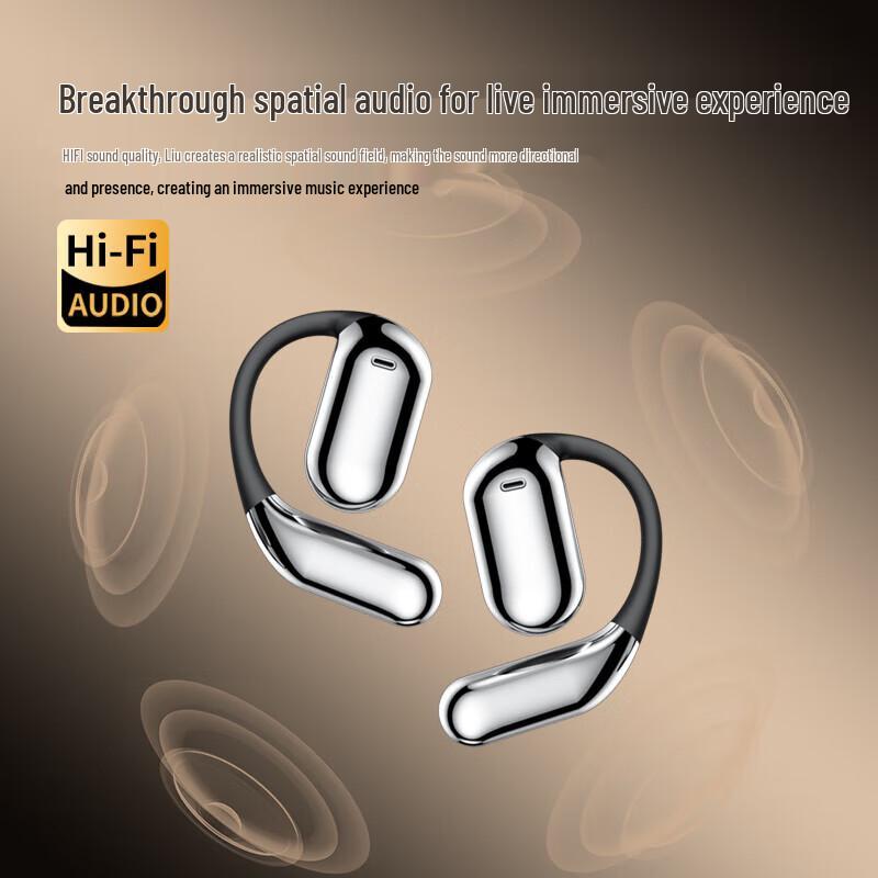 WITMIND Q16Pro Open-Ear Bluetooth Headset with Smart Color Screen