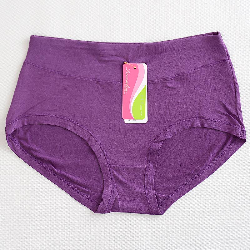 

Размеры L до 4XL Плюс сайз Трусики средней посадки Трусы из бамбукового волокна Однотонные Дышащее мягкое нижнее белье женское комфортное нижнее белье 4XL