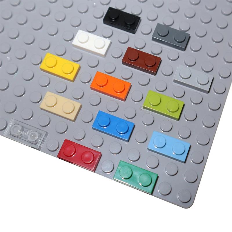 200 KS Stavebnice pro kutily 1*2 Figurky Cihličky MOC Skládací Částice 3023 Tenká deska 1x2 Bodíky Vzdělávací Kreativní hračka pro děti