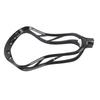 Unstrung Lacrosse Head Nylon High Strength Lacrosse Stick Head Replacement for Competition Sports Training Black