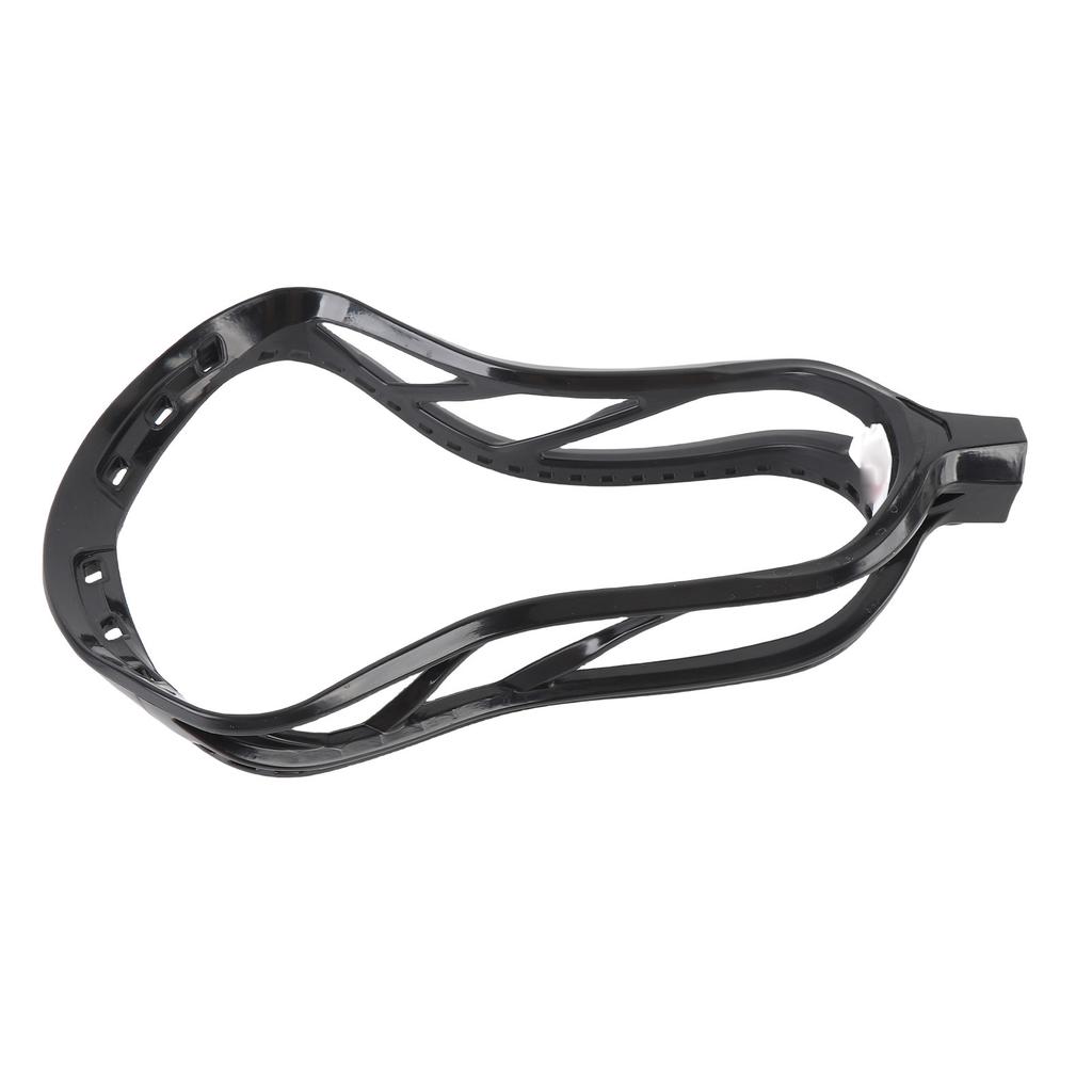 Unstrung Lacrosse Head Nylon High Strength Lacrosse Stick Head Replacement for Competition Sports Training Black